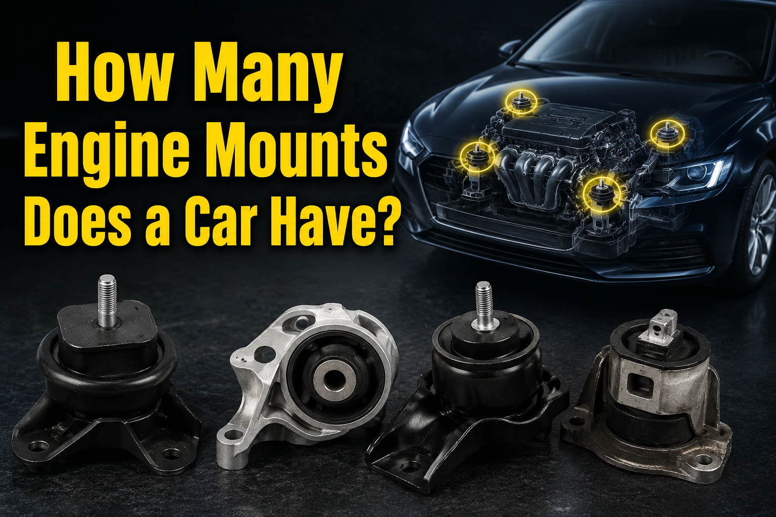 How Many Engine Mounts Does a Car Have?