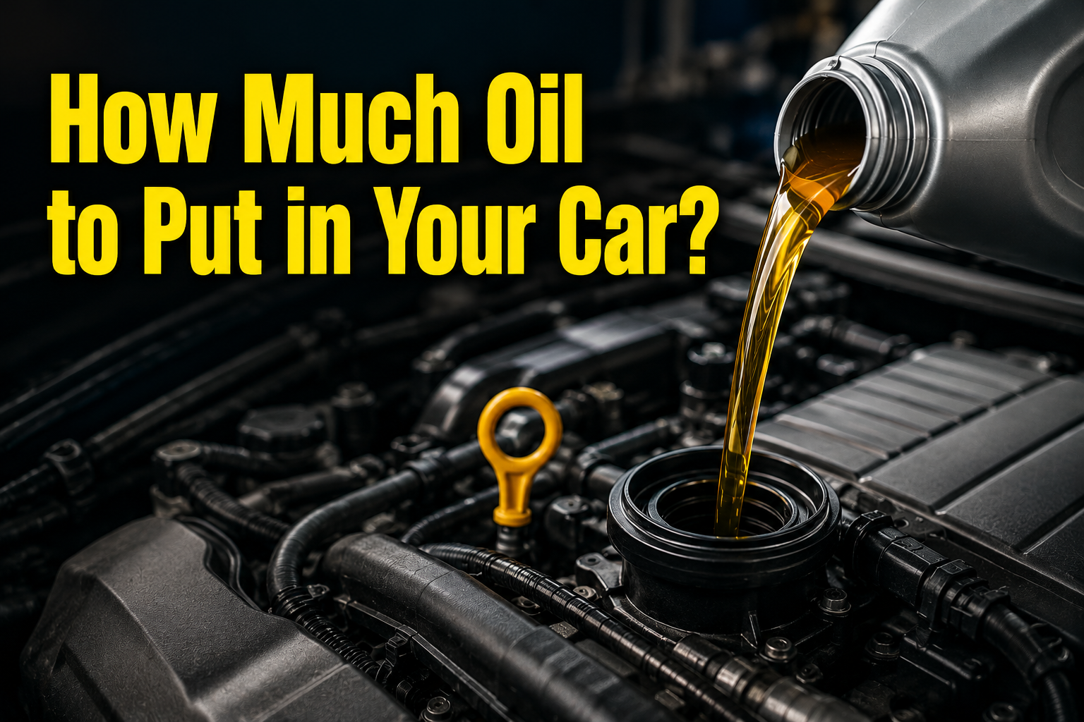 How Much Oil to Put in Your Car?