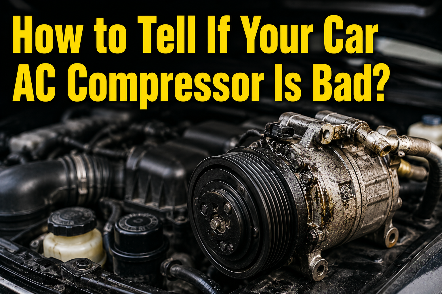 How to Tell If Your Car AC Compressor Is Bad?