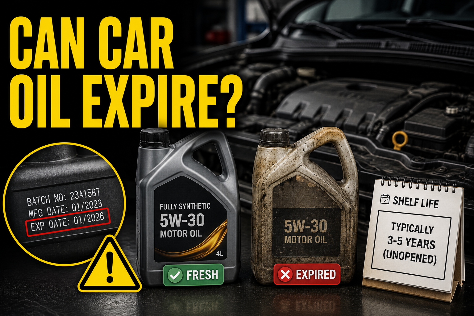 Can Car Oil Expire?