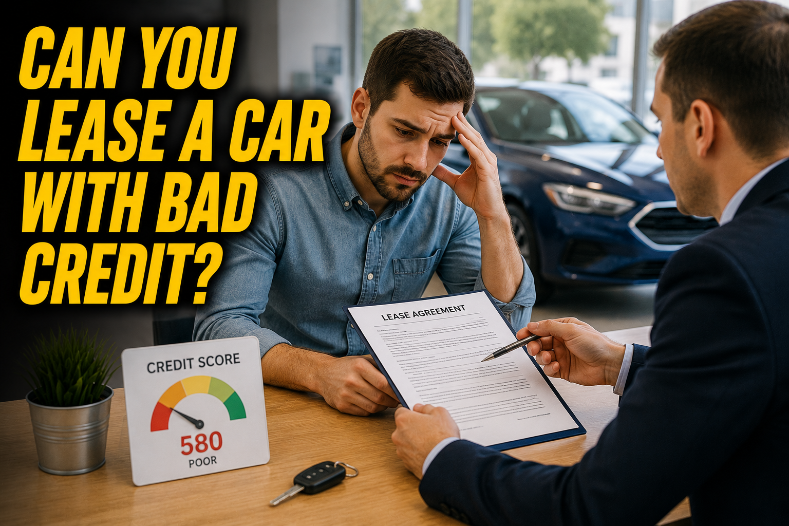 Can You Lease a Car With Bad Credit?
