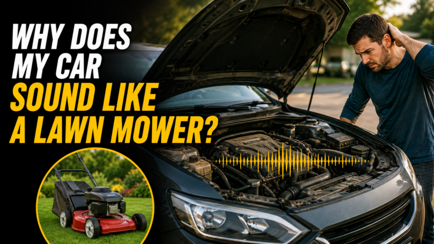 Why Does My Car Sound Like a Lawn Mower?