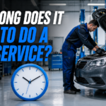 how long does it take to do a car service​?