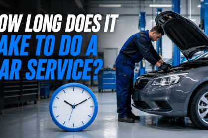 how long does it take to do a car service​?