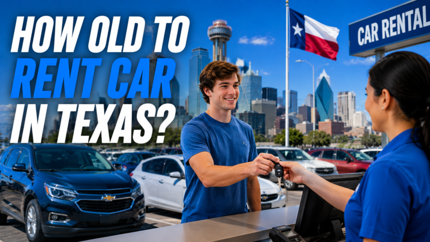 How Old to Rent a Car in Texas?