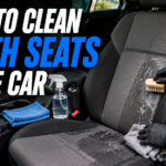 How to Clean Cloth Seats in the Car