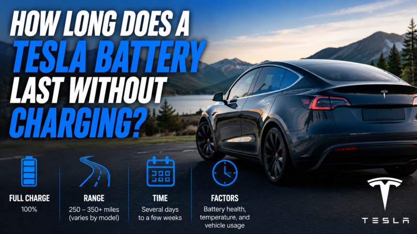 How Long Does a Tesla Battery Last Without Charging?