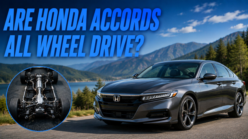 Are Honda Accords All Wheel Drive?
