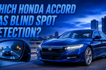 Which Honda Accord Has Blind Spot Detection?