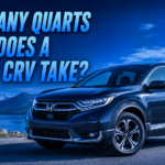 how many quarts of oil does a honda crv take​