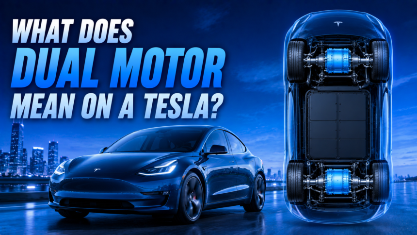 What Does Dual Motor Mean on a Tesla?