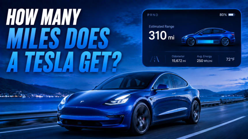 How Many Miles Does a Tesla Get?