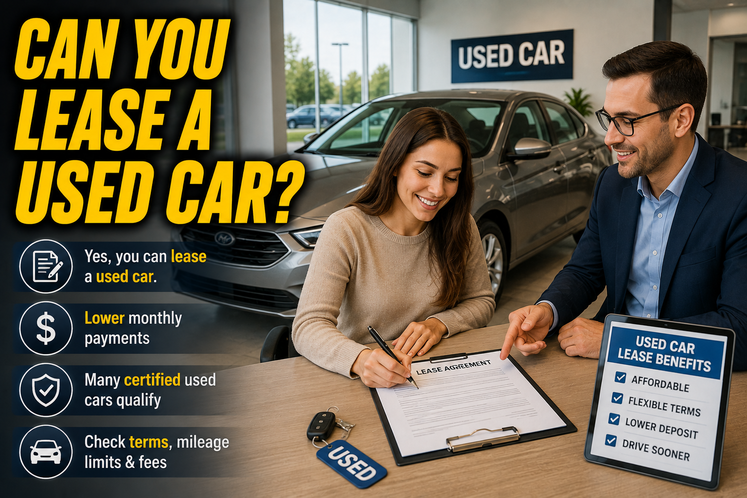 Can You Lease a Used Car?