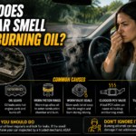 Why Does My Car Smell Like Burning Oil?
