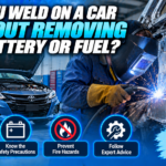 Can You Weld on a Car Without Removing the Battery or Fuel