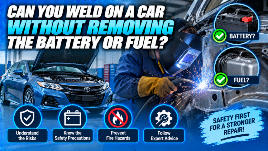 Can You Weld on a Car Without Removing the Battery or Fuel