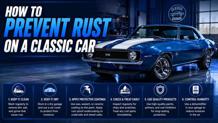 How to Prevent Rust on a Classic Car