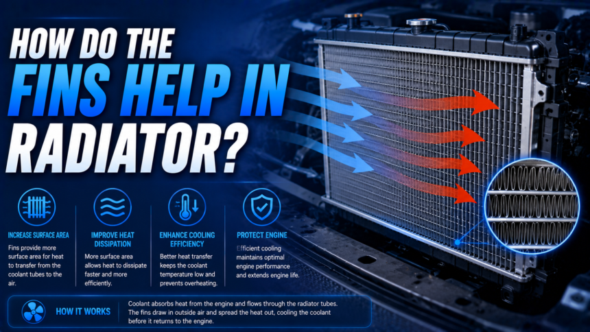 How Do the Fins Help in Radiator Cooling