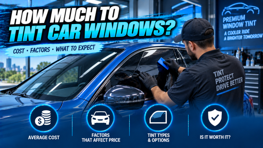 How Much to Tint Car Windows