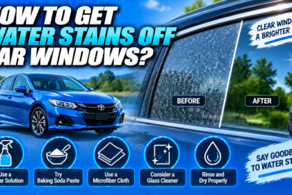 How to Get Water Stains Off Car Windows?