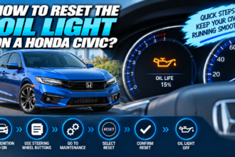 How to Reset the Oil Light on a Honda Civic?