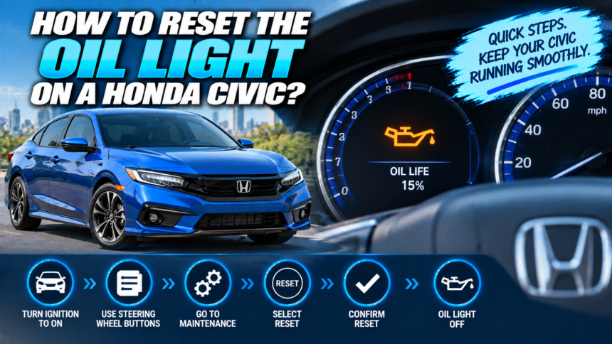 How to Reset the Oil Light on a Honda Civic?