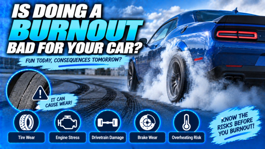 Is Doing a Burnout Bad for Your Car?