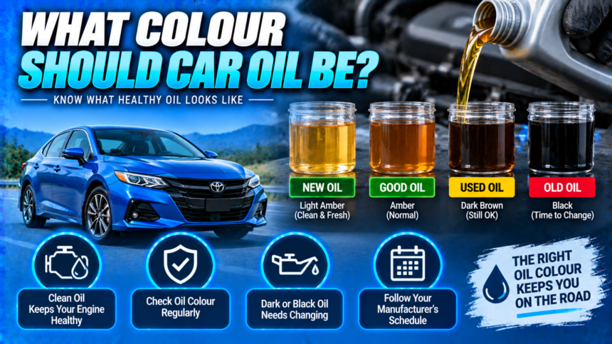 What Colour Should Car Oil Be?
