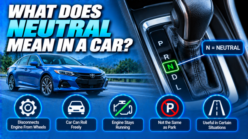 What Does Neutral Mean in a Car?