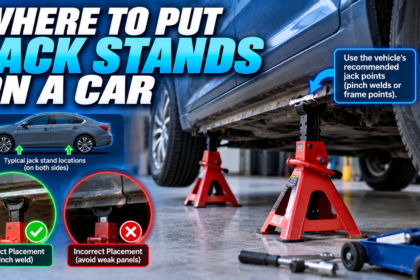 Where to Put Jack Stands on a Car