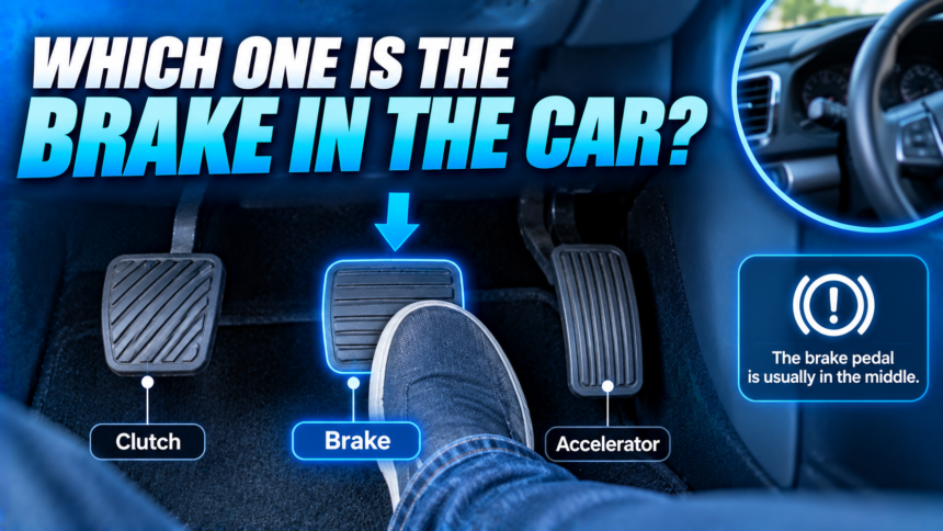 Which One Is the Brake in the Car