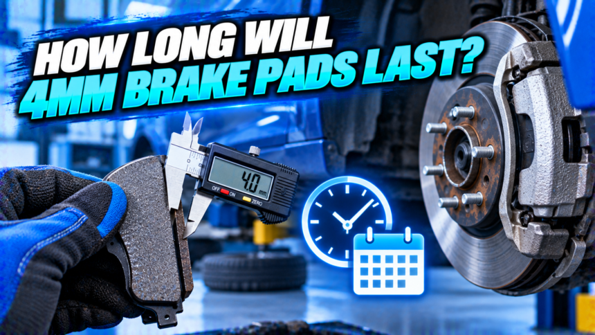 How Long Will 4mm Brake Pads Last?