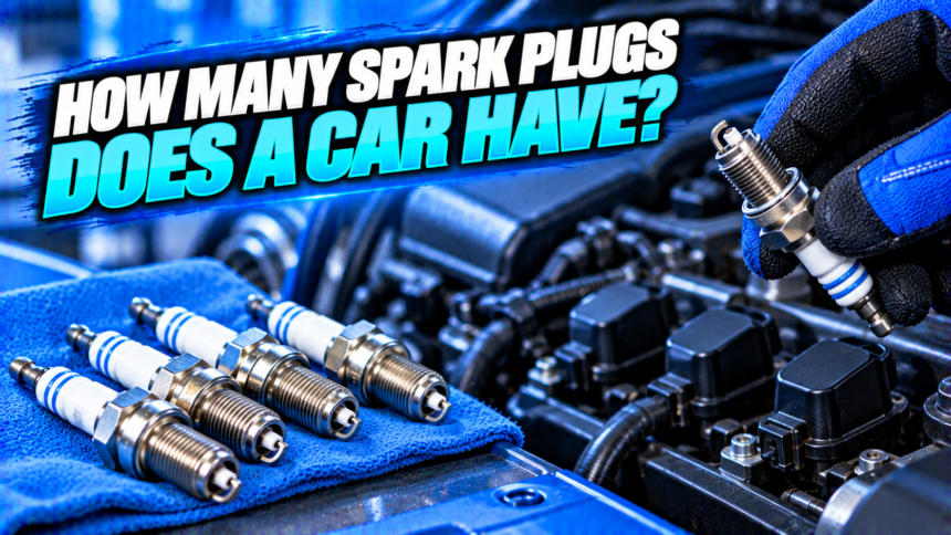 how many spark plugs does a car have​
