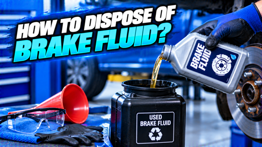 How to Dispose of Brake Fluid Safely and Legally?