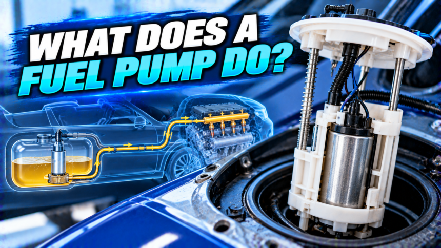what does a fuel pump do​